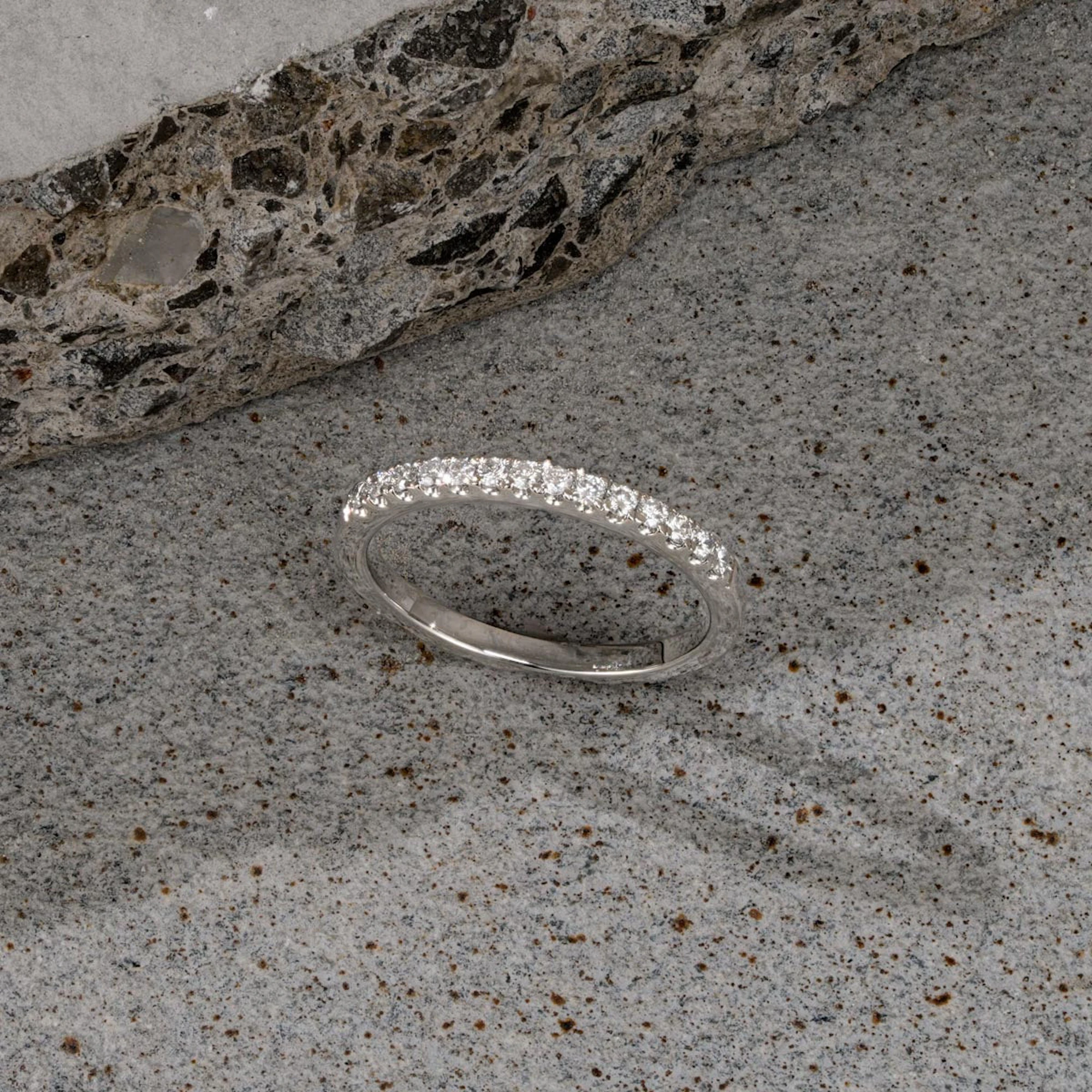 Beatrice Matching Wedding Band 0.30ct G/Si Diamond in Platinum