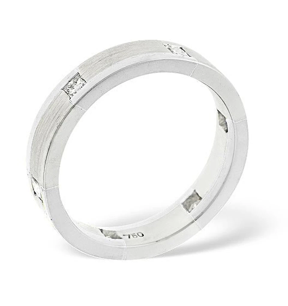 Mens 0.28ct H/Si Diamond Platinum Dress Ring