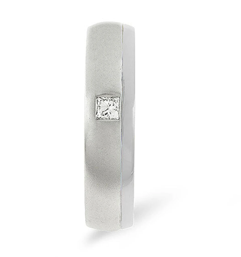 Lauren Platinum Diamond Wedding Ring 0.08CT H/SI