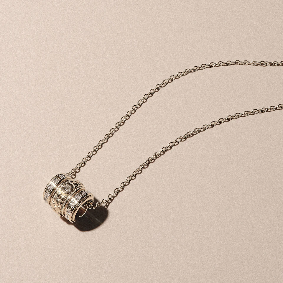 Bond 0.14ct Lab Diamond Necklace in 18K Gold Vermeil