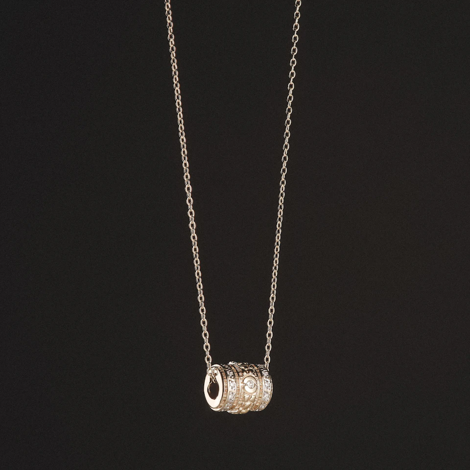 Bond 0.14ct Lab Diamond Necklace in 18K Gold Vermeil