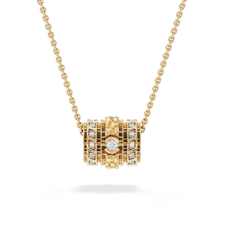 Bond 0.14ct Lab Diamond Necklace in 18K Gold Vermeil