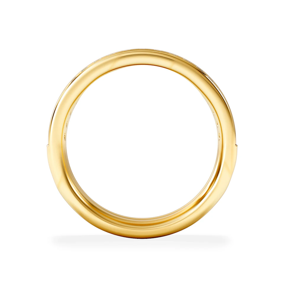 Duo Curve Stacking Lab Diamond Ring 0.26ct in 18K Gold Vermeil