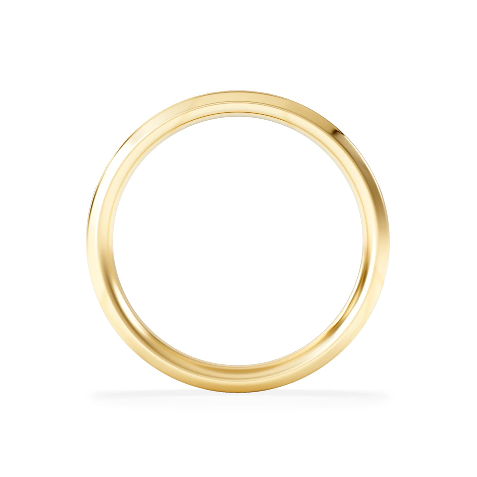 Lab Diamond Heritage Grain 0.15ct H/SI in 18K Gold Vermeil