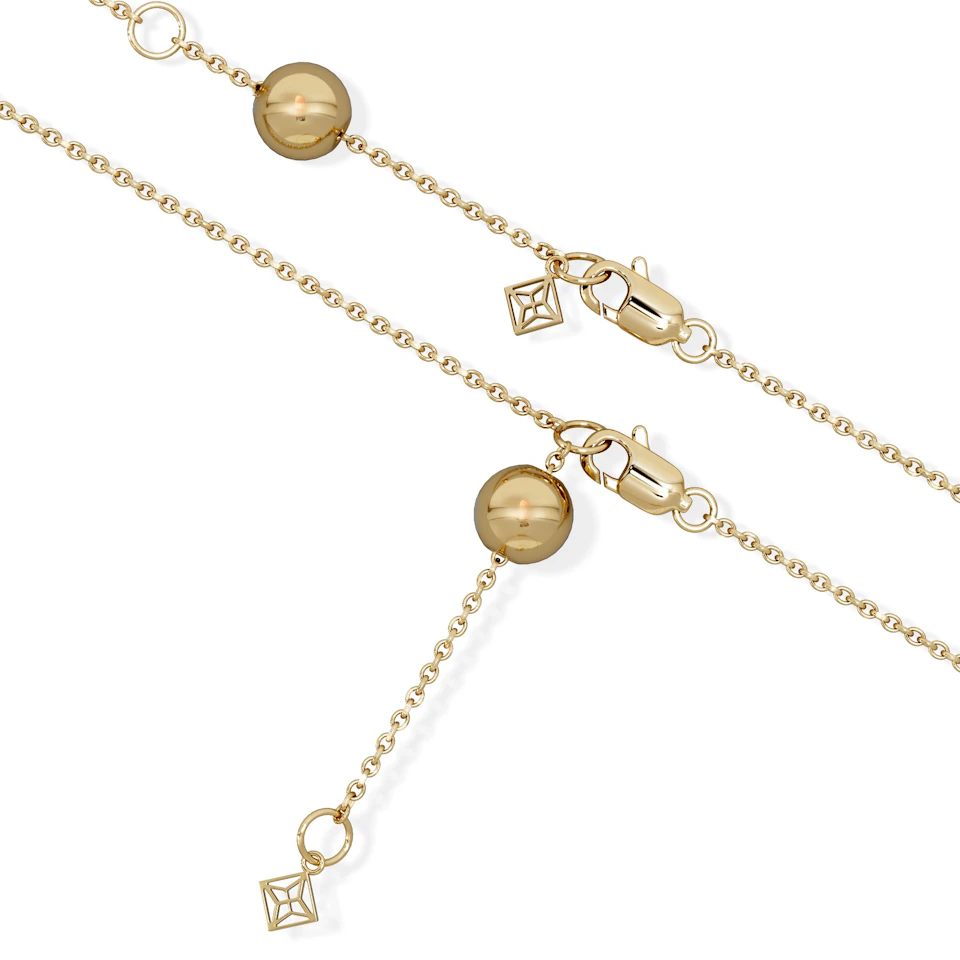 Moments 1.00ct Round Cut Lab Diamond Adjustable Tennis Bracelet in 18K Gold Vermeil