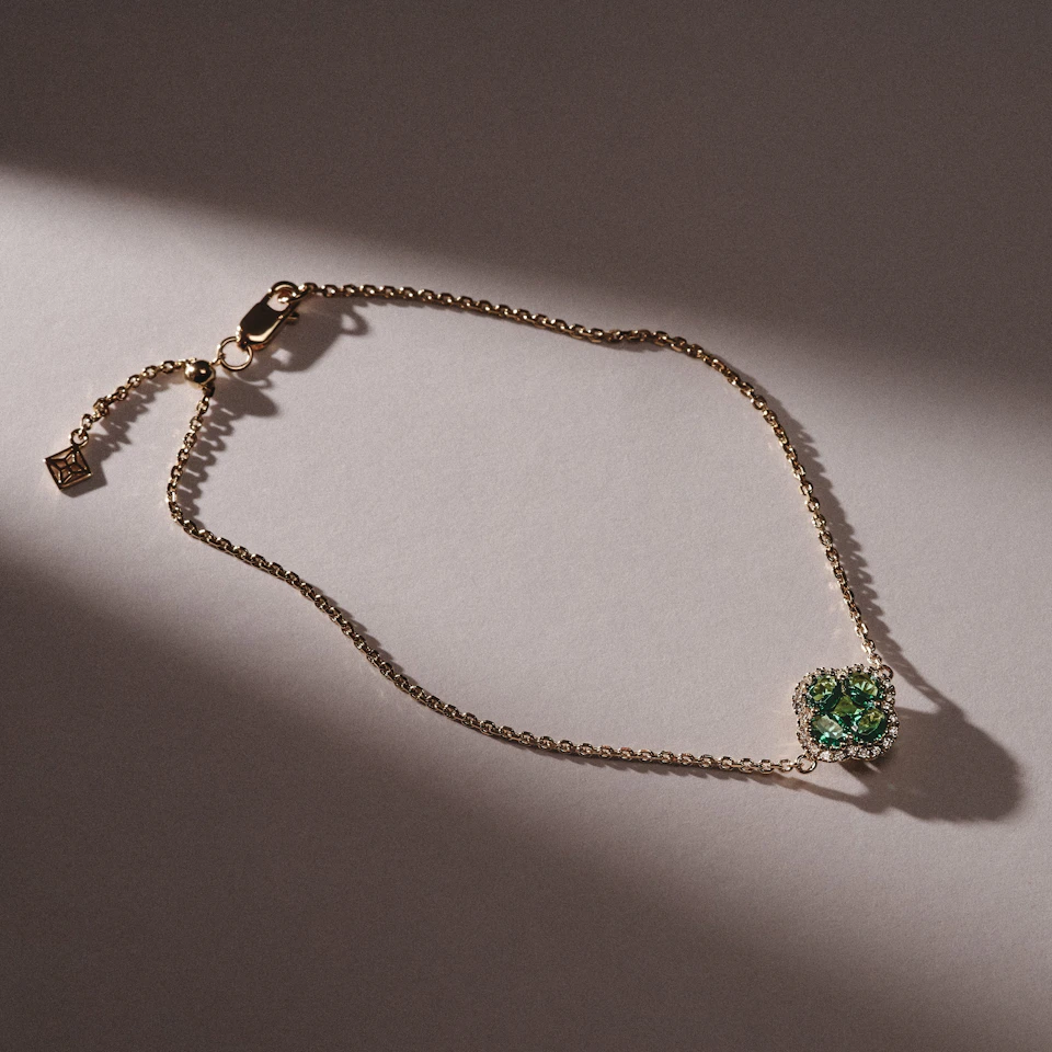 Alegria Lab Emerald Bracelet 0.75ct in 18k Gold Vermeil