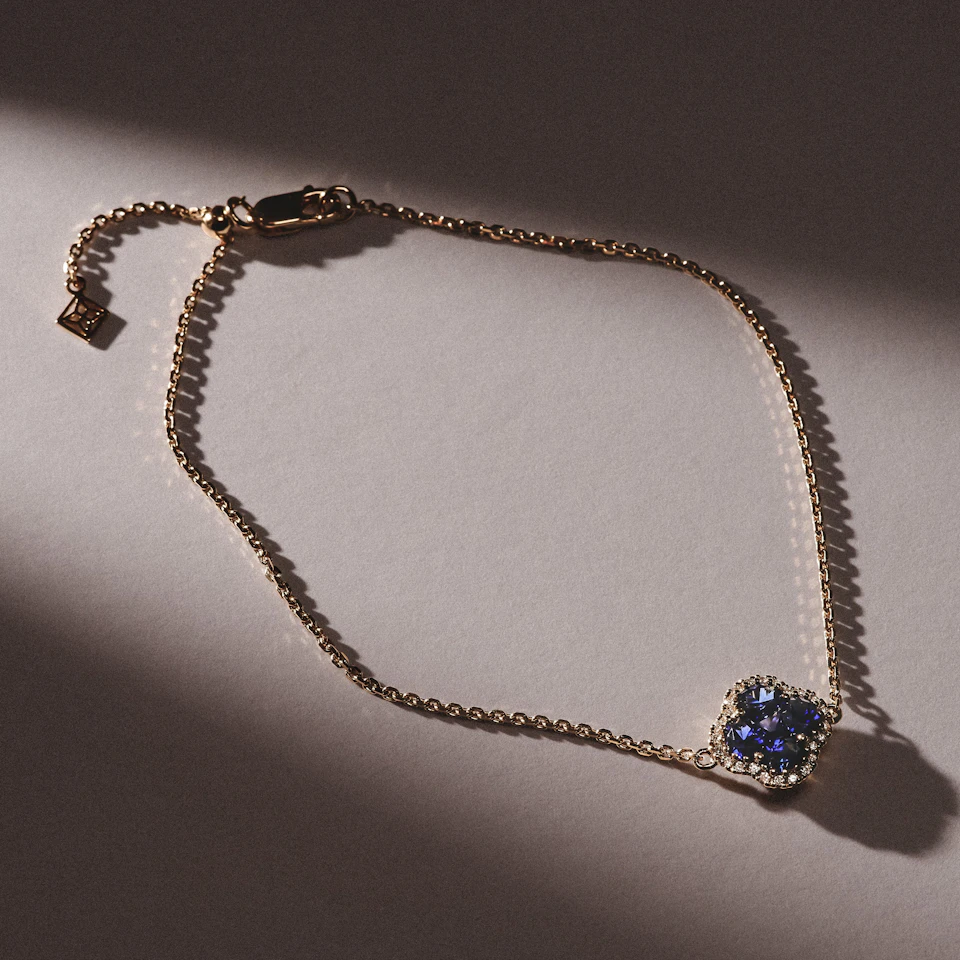 Alegria Lab Sapphire Bracelet 1.00ct in 18k Gold Vermeil