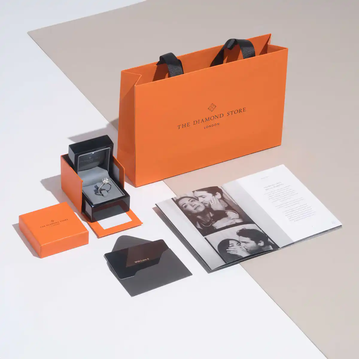 Matching Lab Diamond Engagement - Wedding Ring 1.50ct VS1 18K White Gold